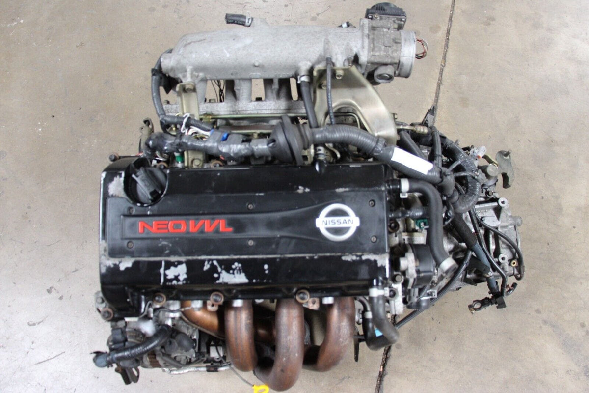 JDM Nissan Sentra Pulsar Primera SR20VE NEO VVL Engine 6 Speed Manual Transmission Harness & ECU Included - JDM Hotline