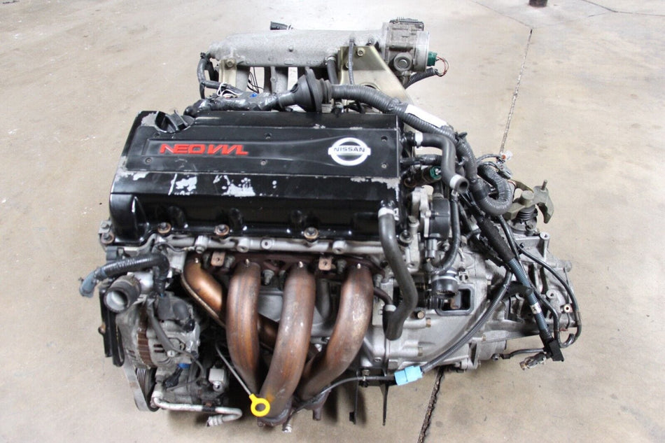 JDM Nissan Sentra Pulsar Primera SR20VE NEO VVL Engine 6 Speed Manual Transmission Harness & ECU Included - JDM Hotline
