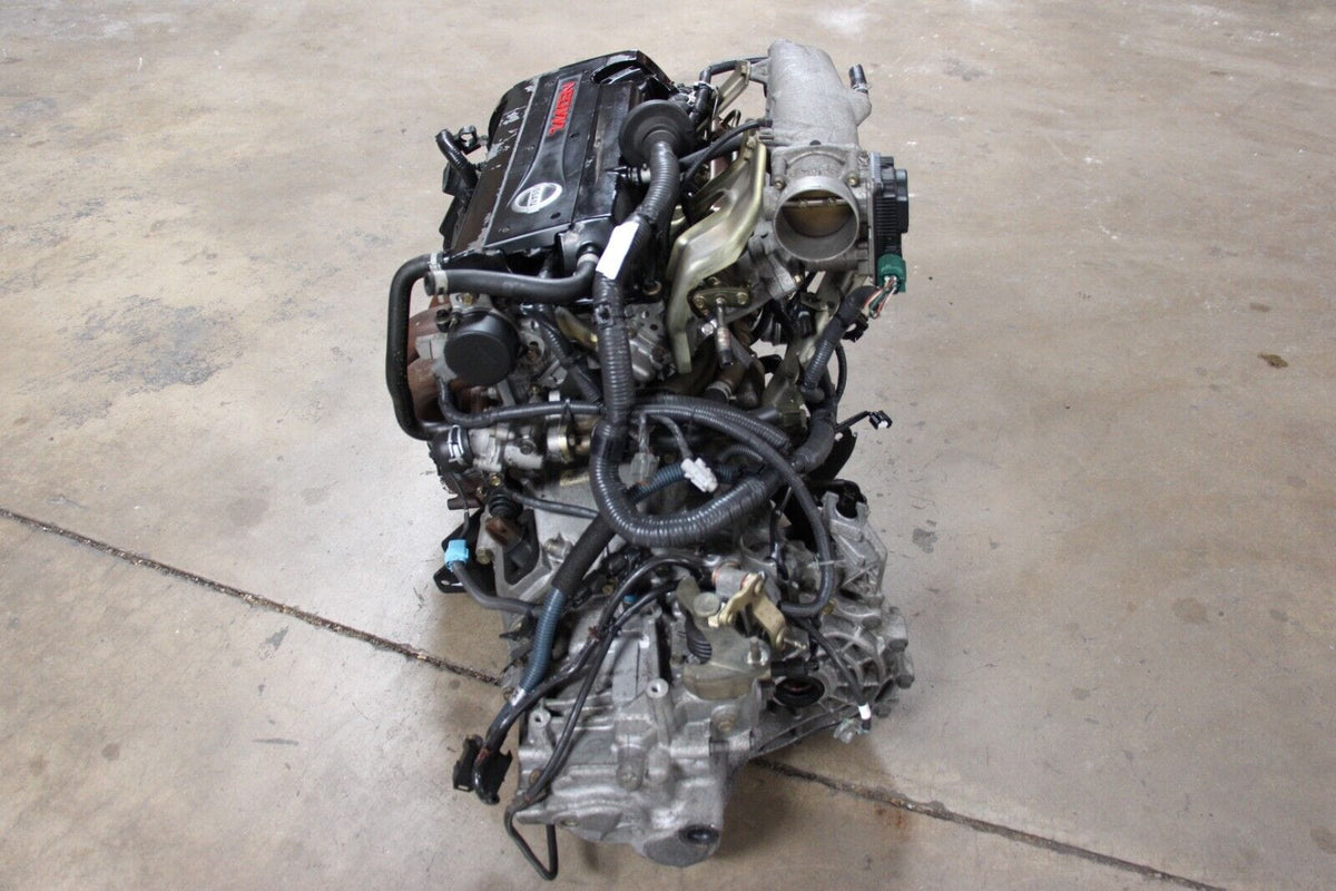 JDM Nissan Sentra Pulsar Primera SR20VE NEO VVL Engine 6 Speed Manual Transmission Harness & ECU Included - JDM Hotline