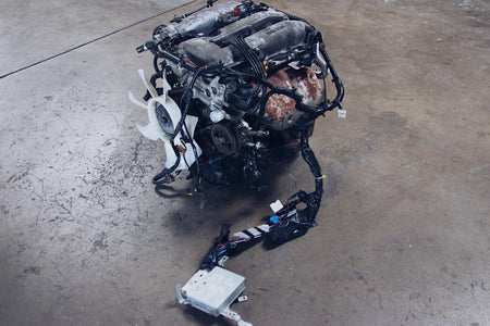JDM Nissan Silvia S14 NA SR20 2.0L Non-Turbo Silver Top Engine - JDM Hotline