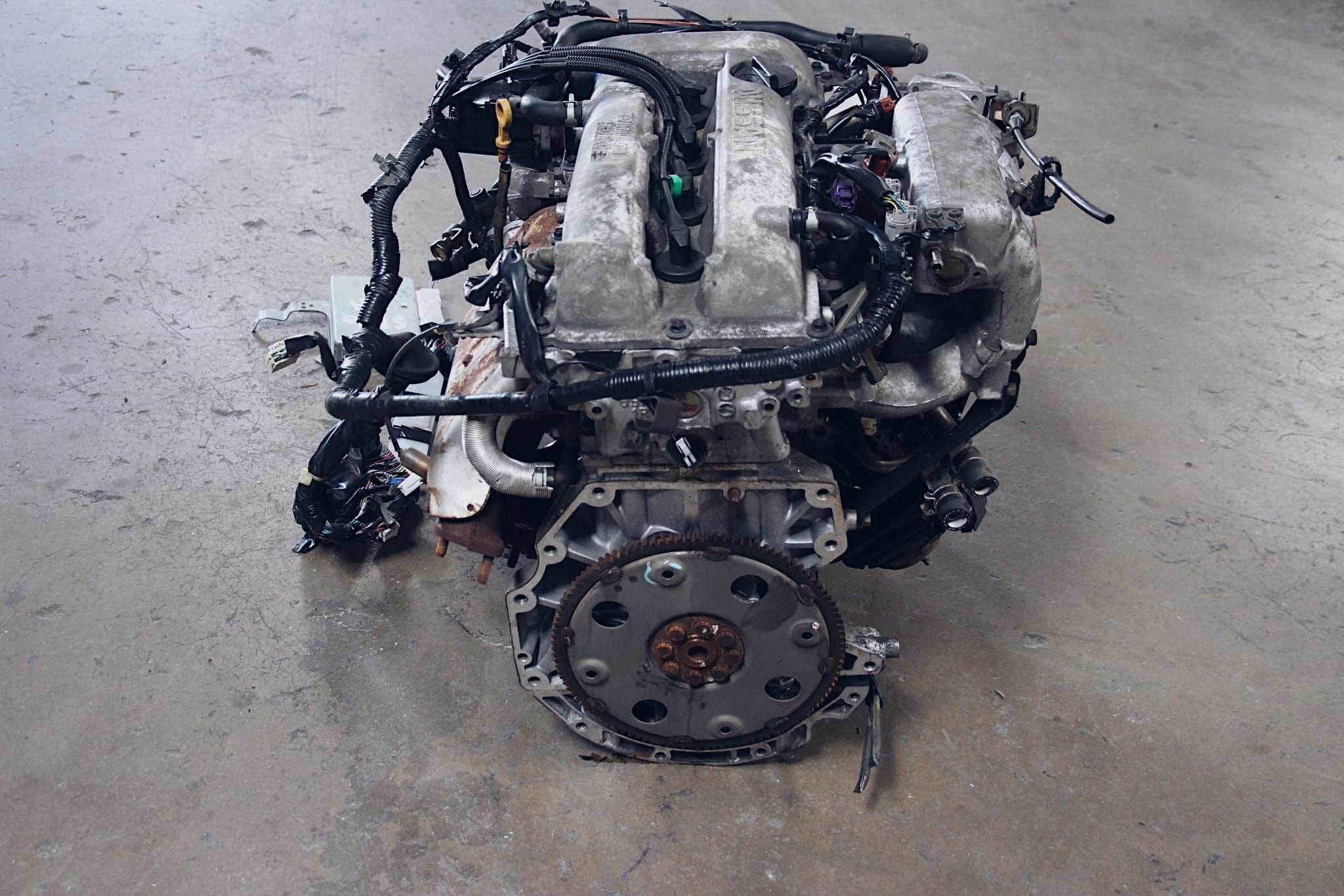 JDM Nissan Silvia S14 NA SR20 2.0L Non-Turbo Silver Top Engine - JDM Hotline