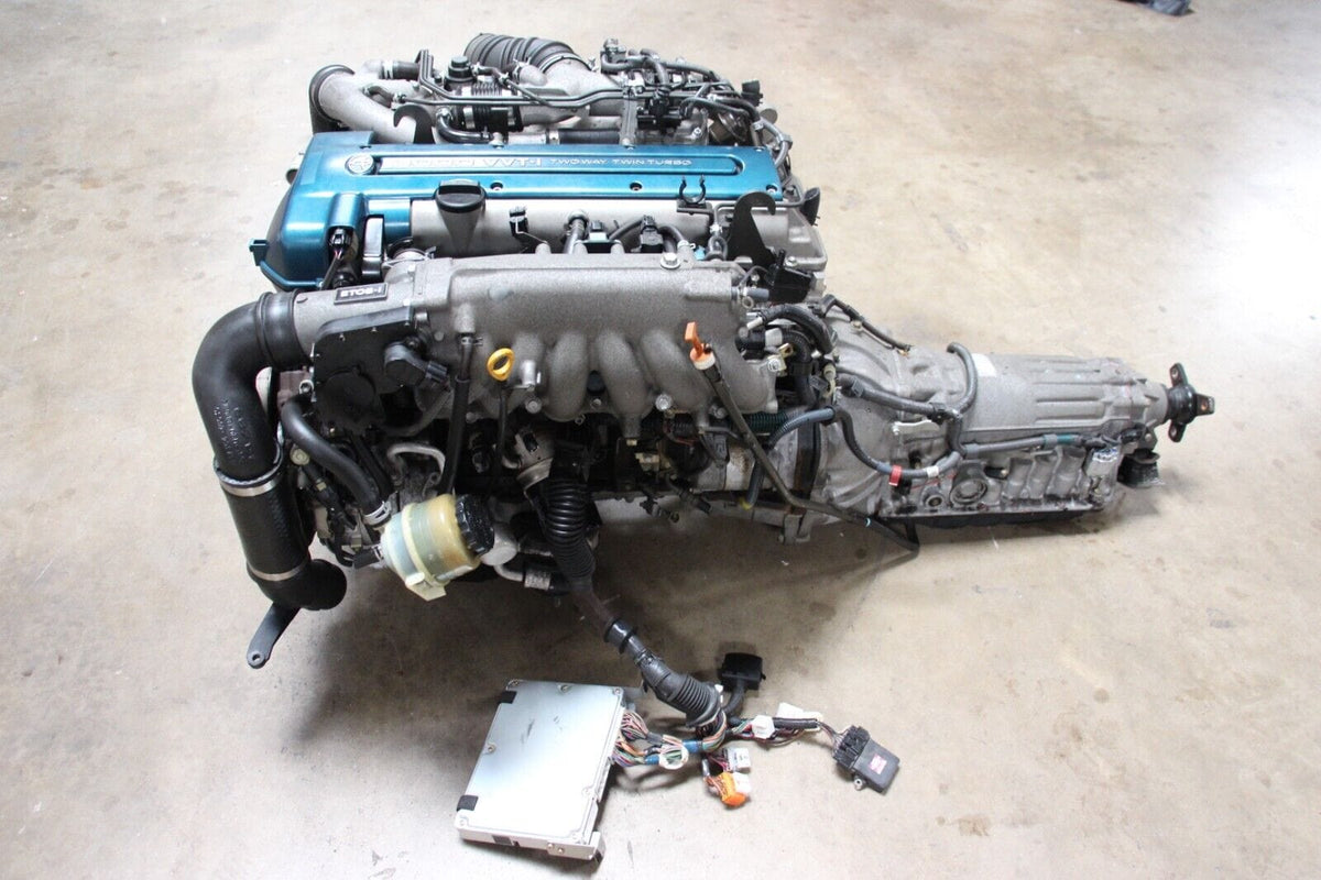 JDM Toyota Supra 2JZGTE Twin Turbo Aristo Lexus GS300 SC300 VVTE 2JZ Automatic Transmission - JDM Hotline